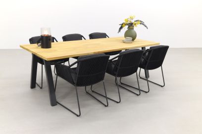 4 Seasons Accor/Ambassador 240x100 cm. tuinset - 7 delig