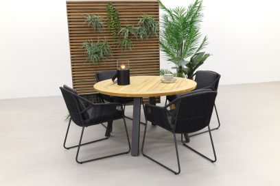 4 Seasons Accor/Ambassador 130 cm. rond Tuinset - 5 delig
