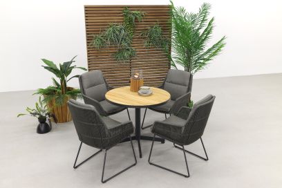 4 Seasons Valencia/Taste Fiesta ronde tuinset - 5-delig