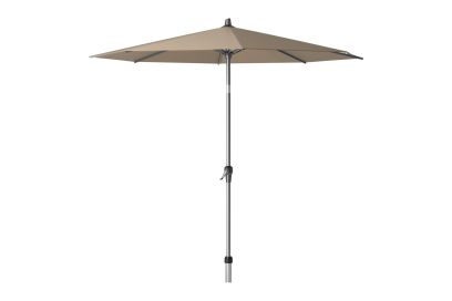 Van der Garde Platinum Riva stokparasol 2.5 m. rond - Taupe aanbieding