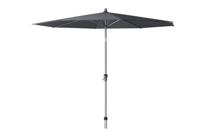 Van der Garde Platinum Riva stokparasol 3 m. rond - Antraciet aanbieding