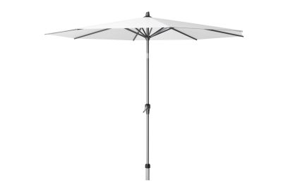 Van der Garde Platinum Riva stokparasol 3 m. rond - Wit aanbieding