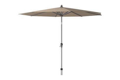 Van der Garde Platinum Riva stokparasol 3 m. rond - Taupe aanbieding