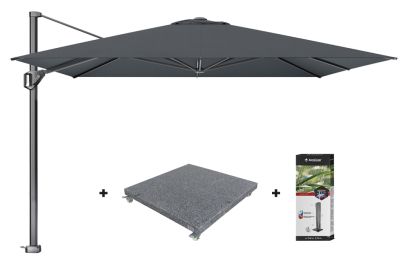 Platinum Challenger Premium T1 3.5x3.5 m - Faded Black met voet en hoes