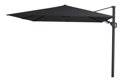 Platinum Challenger zweefparasol T2 Premium - 3x3 m. -  Jet Black