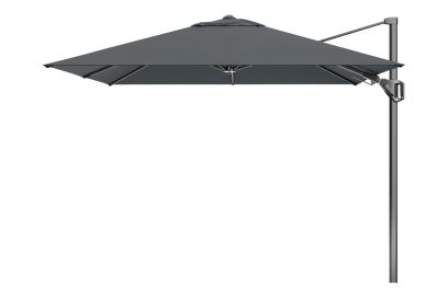 Van der Garde Platinum Voyager Vierkante Zweefparasol T2 2.7x2.7 m. - Antraciet aanbieding