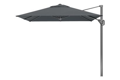 Van der Garde Platinum Voyager Vierkante Zweefparasol T1 2.5x2.5 m. - Antraciet aanbieding