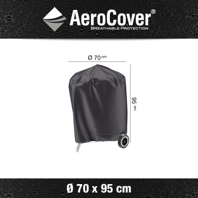 Platinum Aerocover barbecue beschermhoes - Ø70 cm. 