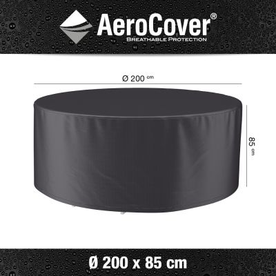 Platinum Aerocover Ronde tuinsethoes - 200x85 cm.