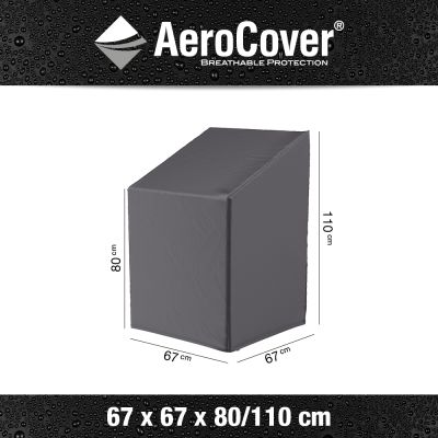 Platinum Aerocover tuinstoelhoes 67x67 cm.