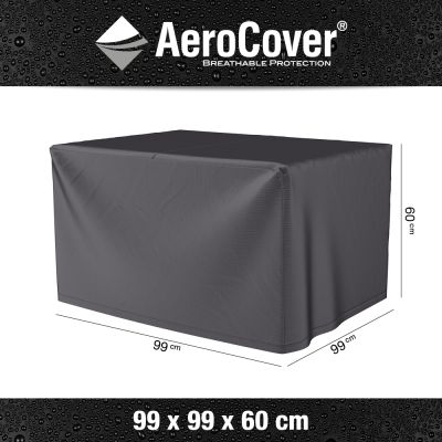 Aerocover vuurtafelhoes - 99x99xH60 cm.