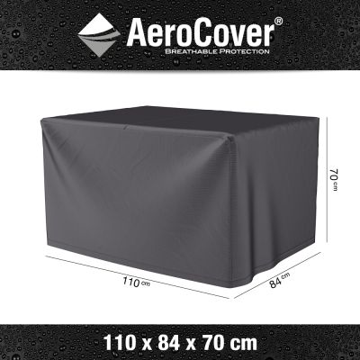 Platinum Aerocover vuurtafelhoes - 110x84x70 cm.