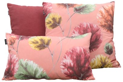 Hartman sierkussenset Norah Pink & Cuba Cassis - 3 st.