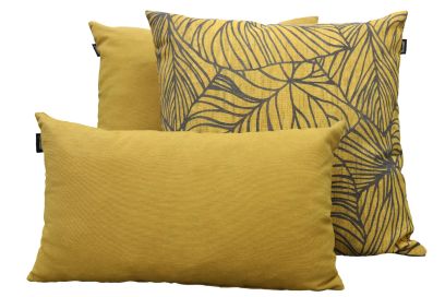 Hartman sierkussenset - Cuba Mustard & Lily Yellow - 3 st.