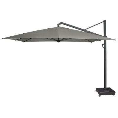 Platinum Icon T1 Zweefparasol - 4x3m. - Manhattan Grey