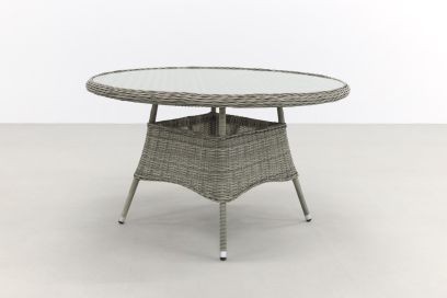 Felina dining tuintafel 130 cm. - Paloma grijs