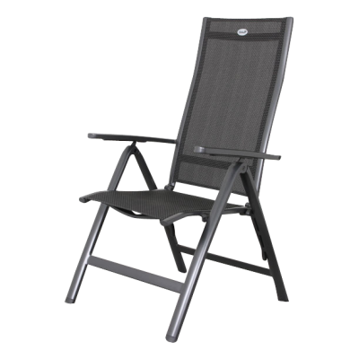 Hartman verstelbare tuinstoel Roma - Aluminium armleuning