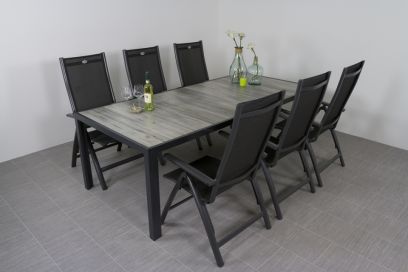Hartman Tanger tuintafel 228 cm. - Roma tuinstoelen