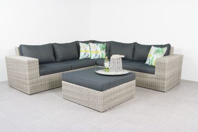 Loungeset Zanzibar - Artic grey