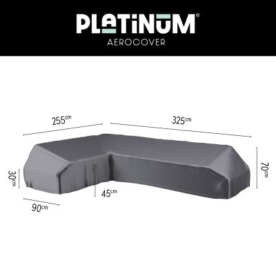 Platinum Aerocover platform loungesethoes 325x255 cm - Links