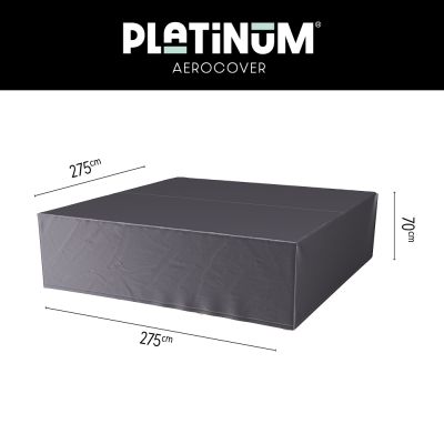 Platinum Aerocover loungesethoes 275x275x70 cm.