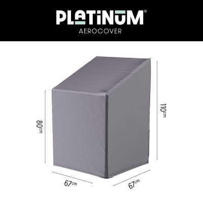 Platinum Aerocover tuinstoelhoes 67x67 cm.