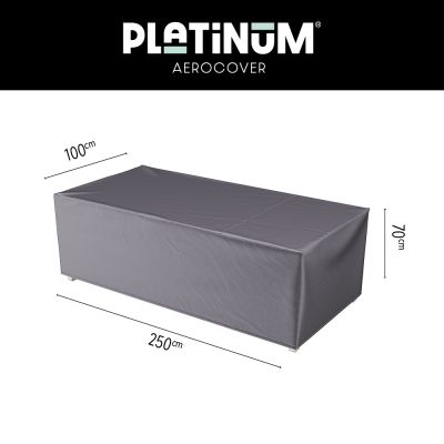 Platinum Aerocover loungebank hoes 250x100x70 cm.