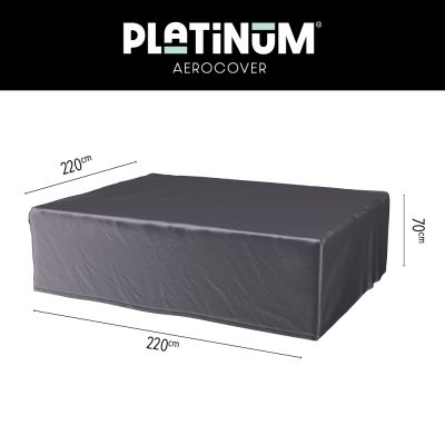 Platinum Aerocover loungesethoes 220x220x70 cm.