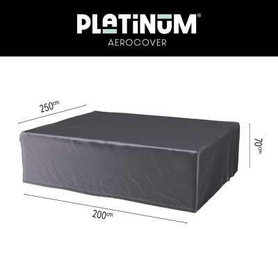 Platinum Aerocover loungesethoes 250x200x70 cm.