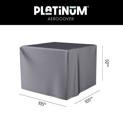 Platinum Aerocover vuurtafelhoes - 105x105x50 cm.