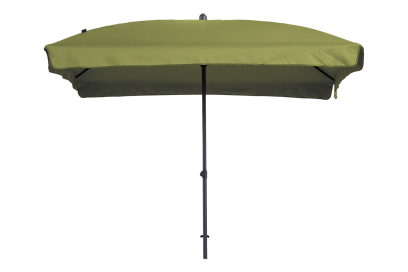Madison Patmos Luxe rechthoek stokparasol - 210x140 cm. - Sage Green