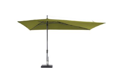 Madison Stokparasol Asymetric Sideway 360x220 cm. - Sage Green