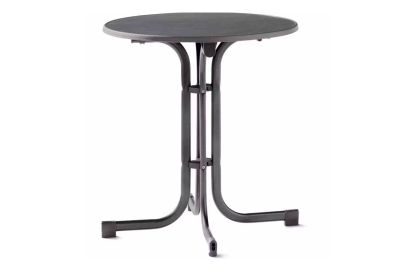 Sieger boulevard klaptafel 70 cm. rond