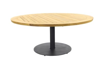 Van der Garde Taste Saba low dining tafel - Ø160 cm. ronde tuintafel aanbieding