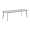 GI Vigo Dining tuintafel 230x100 cm. - Taupe/Light Teak