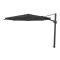Perfect Shadow Eclipse ronde zweefparasol Ø350 cm. Ultra - Antraciet/Ash Black