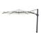 Perfect Shadow Eclipse ronde zweefparasol Ø350 cm. Ultra - Antraciet/Soft Sand