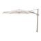 Perfect Shadow Eclipse ronde zweefparasol Ø350 cm. Ultra - Latte/Urban Taupe
