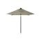 Madison Triangle stokparasol - 210x130 cm. Taupe OP=OP