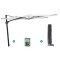 Perfect Shadow Ultra Eclipse Zweefparasol - 4x3m. - Antraciet/Soft Sand met ingraafvoet en hoes