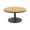 Canto ronde loungetafel Ø70 cm. - Terre/Teak