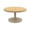 Canto ronde loungetafel Ø70 cm. - Latte/Teak