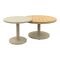 Canto ronde loungetafel set - Latte/Teak