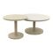 Canto ronde loungetafel set - Latte/Keramiek