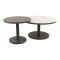 Canto ronde loungetafel set - Terre/Keramiek