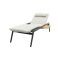 Corfu verrijdbaar ligbed incl. kussen & side table - Royal Grey