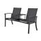 Tete-a-Tete aluminium tuinbank Felix - Antraciet