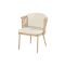 Hartman Toledo rope dining tuinstoel - Cappuccino