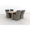 Torino paloma grijs/Rome grey 170 cm. tuinset - 5-delig
