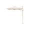 Platinum Voyager rechthoek Zweefparasol T1 3x2 m. - Sand Ivory